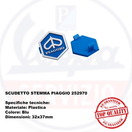 Scudetto stemma vespa piaggio - scudetto,