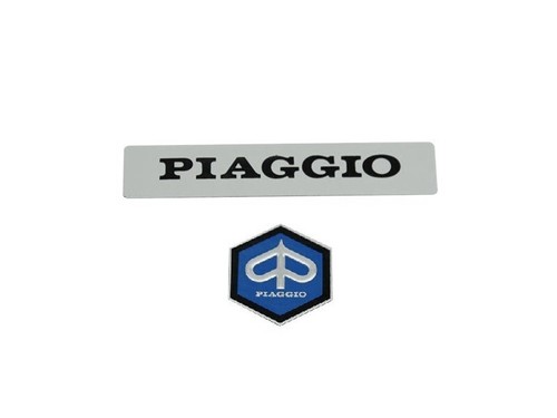 Scudetto targhetta adesive - +,