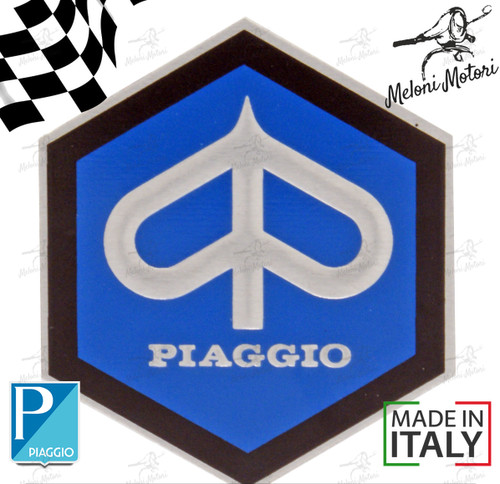 Scudetto esagonale piaggio - scudetto,