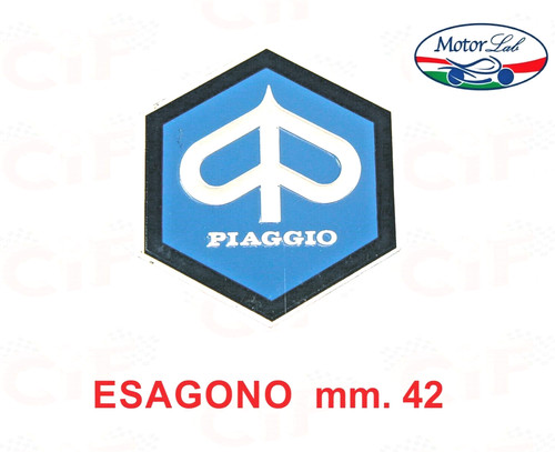 Scudetto esagonale mm - scudetto,