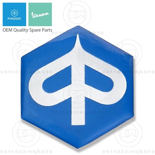 Scudetto logo piaggio adesivo - logo,